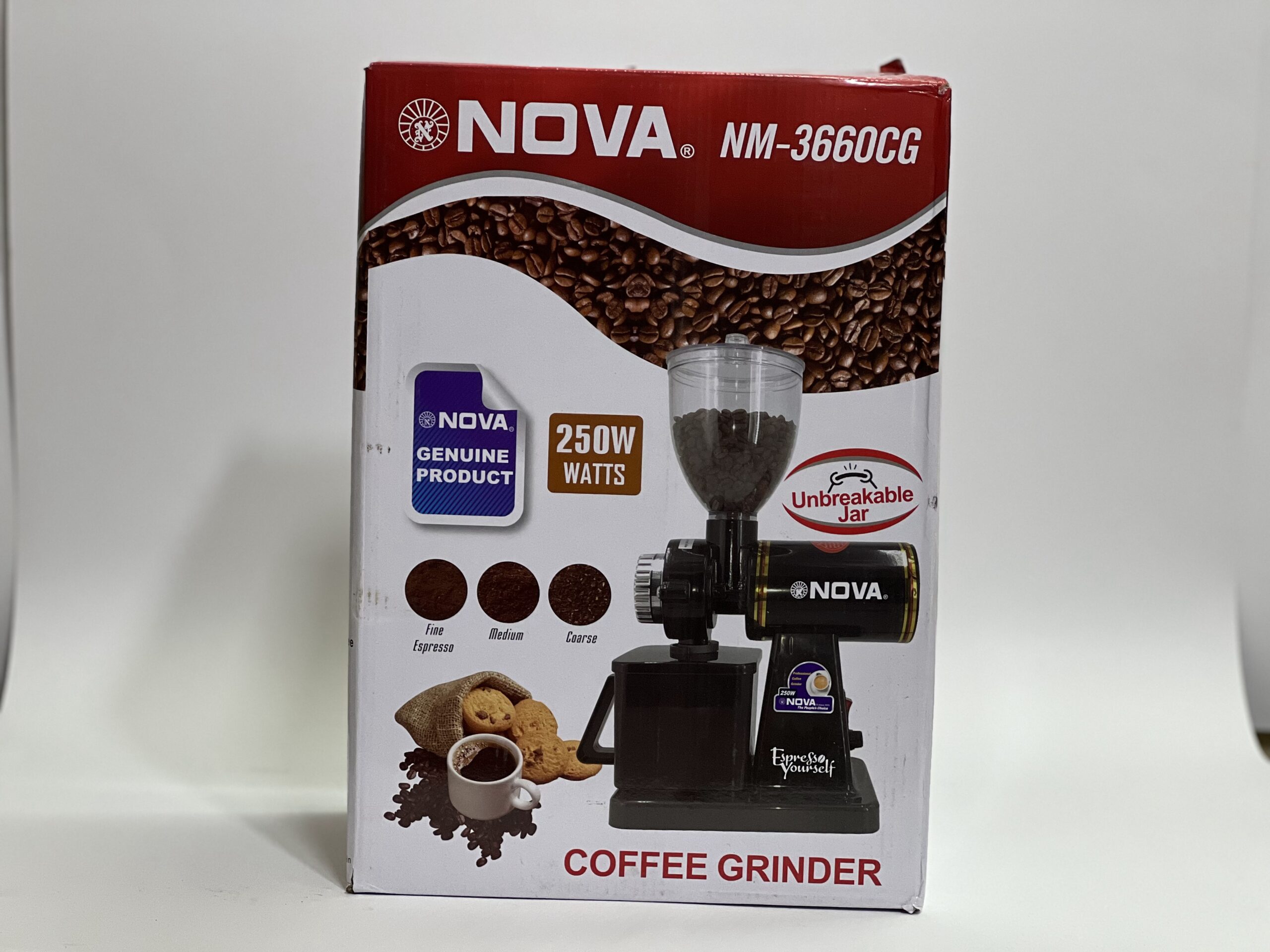 آسیاب قهوه نوا مدل NM_3660CG